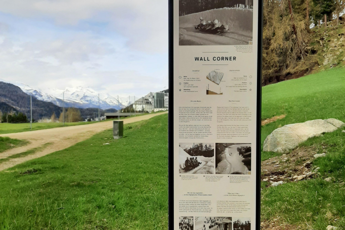 Tafel beim Walk of Fame