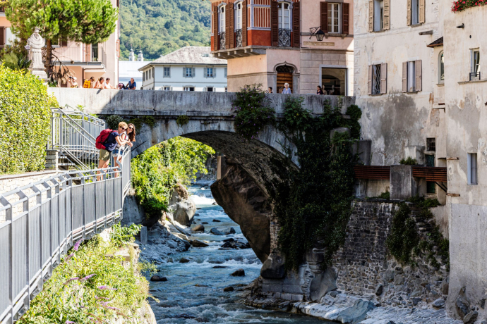 Angekommen in Chiavenna