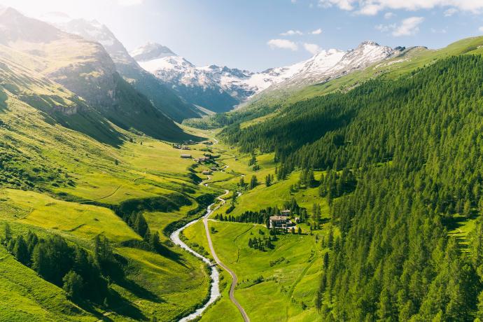 Das wunderschöne Val Fex im Sommer.