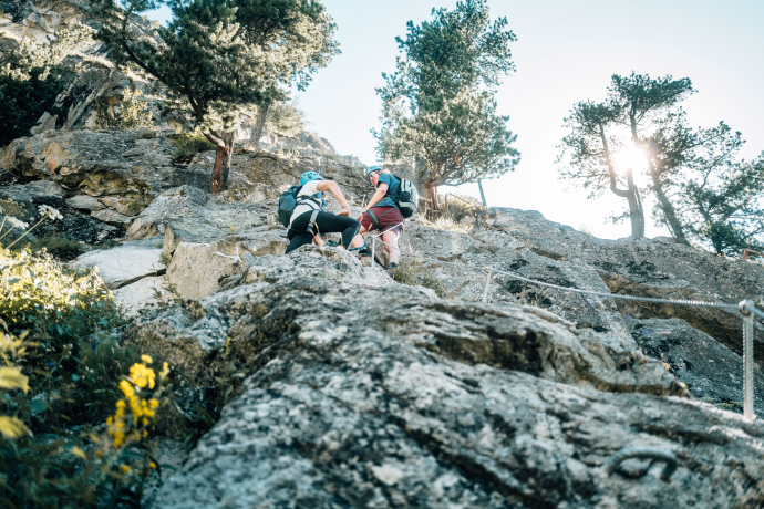 Via ferrata La Resgia