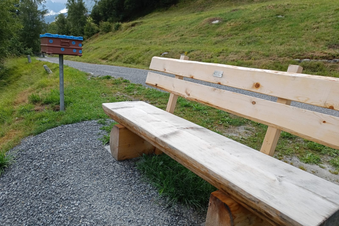 Lesebank Plattas, Brigels