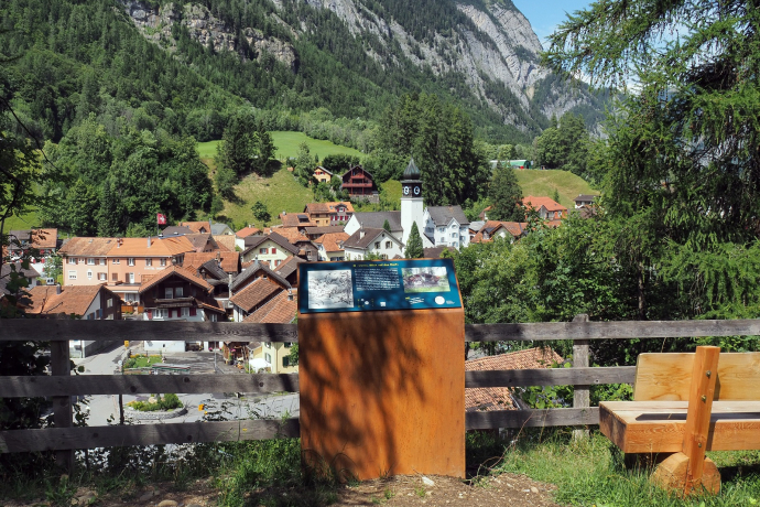 Station 4 des Hans Brühlmann Rundweges