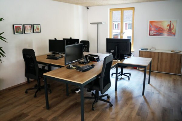 Coworking Schiers Arbeitsplätze