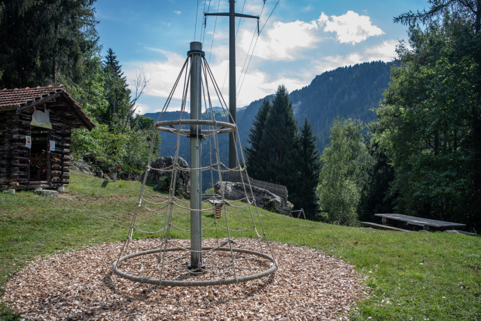 Das Foto zeigt den Spielplatz Plaun Salter Das Foto zeigt den Spielplatz Plaun Salter