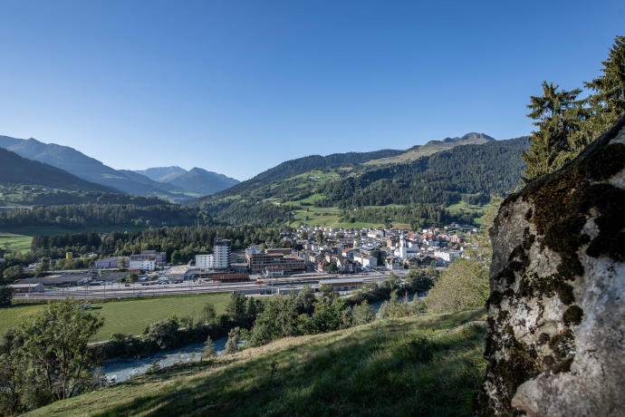 Etappe 1: Ilanz - Siat