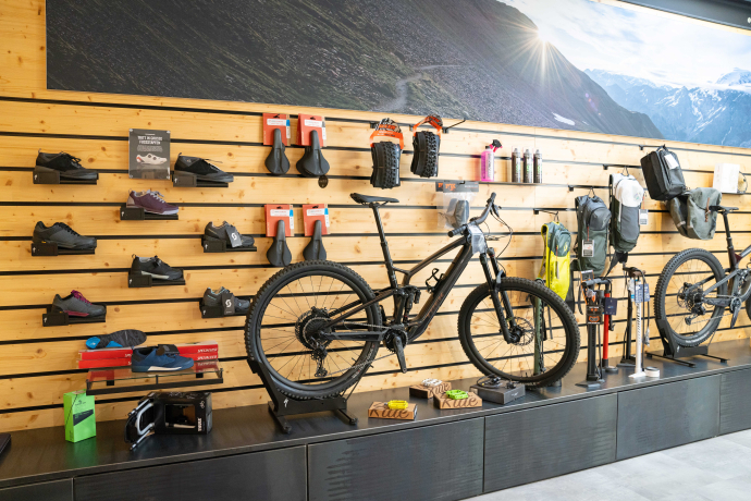 Bike-Shop von Innen
