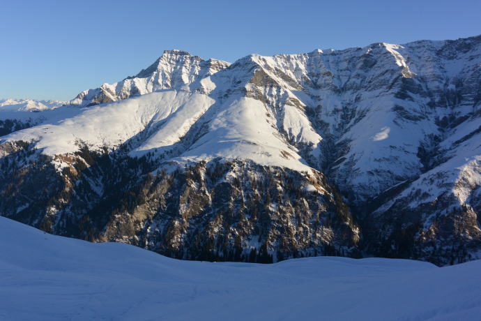 The dinosaur claws in the Safiental. That is what the author calls them.