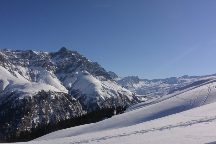 Bruschghorn mit Talabschluss