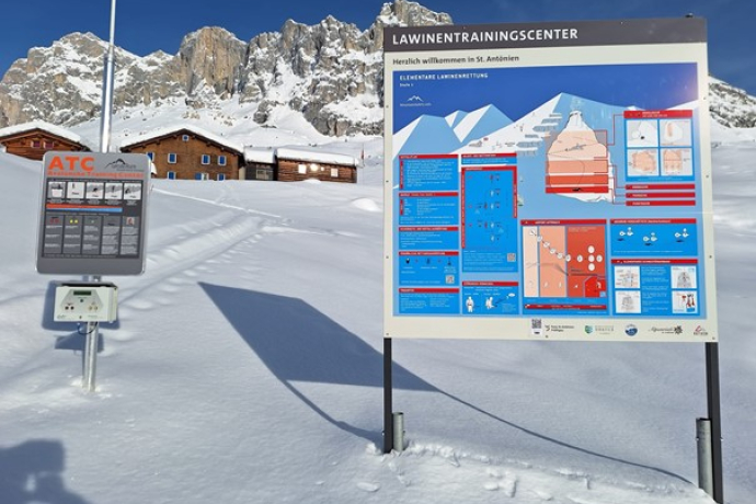 Lawinensuchfeld Partnun Sulzfluh