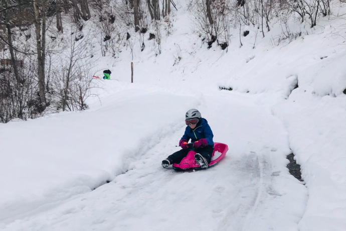 Schlittelweg Puzzastg - Surrein