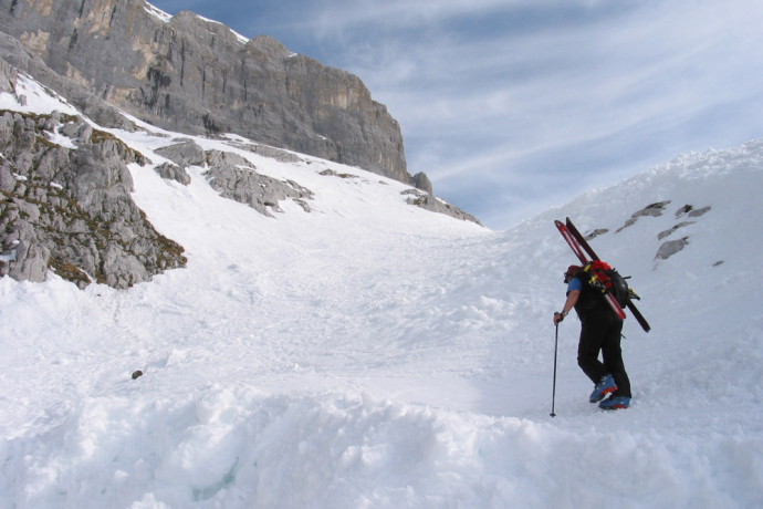 Aufstieg Sulzfluh durchs Gemstobel