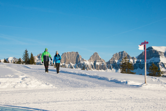 Winter hiking Cafrida - Prodalp