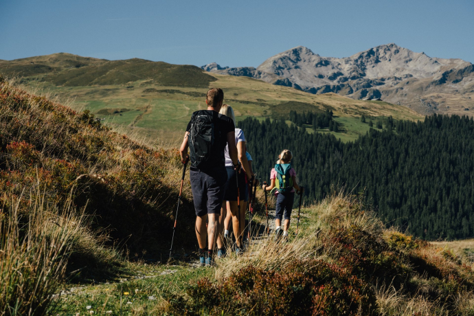 Unterwegs auf dem Walserweg