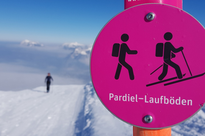 Parcours hivernal Pardiel-Laufböden