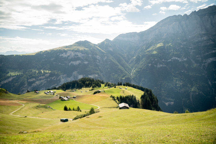 Wanderung Vättnerberg nach Muntaluna
