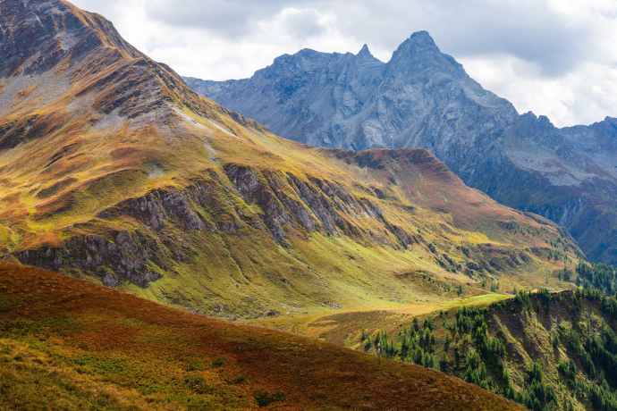 Vue depuis la Capanna Moterascio