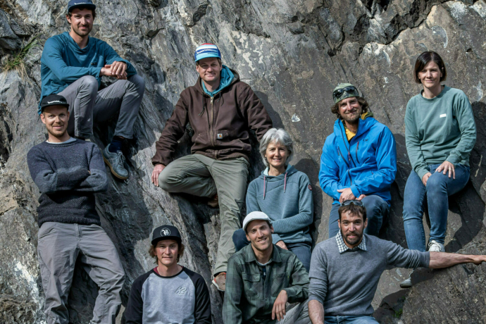 Die BergführerInnen der Bergsportschule Grischa