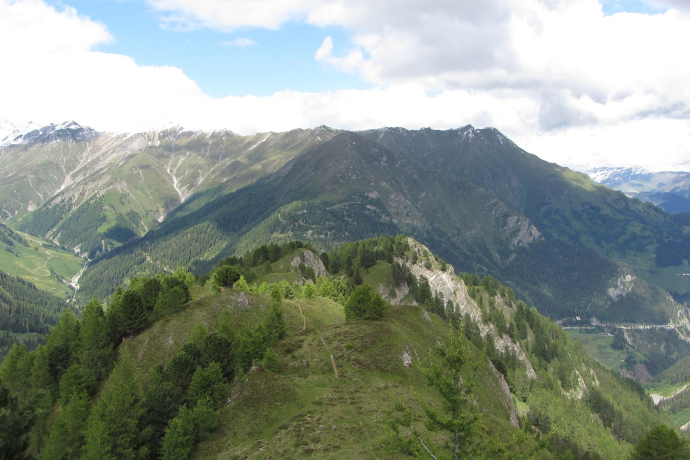 Fuorcla Curschiglias attraverso il sentiero Schäfersteig