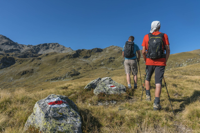In der Region Piz Titschal, Blausee