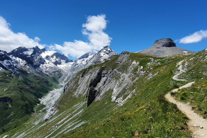 Zwischen Alp Quader und der Bifertenhütte, bei Rubi Sura