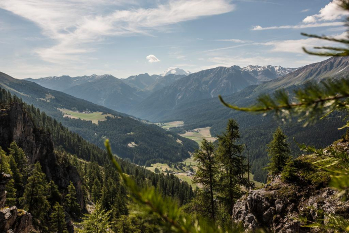 Jakobsweg Graubünden. Etappe 2, Lü - S-charl