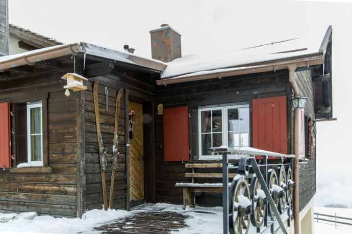 Ferienwohnung Scudera Walder - Ansicht Winter