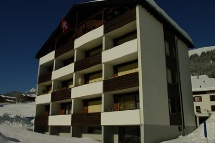 Ferienwohnung Flurina 8, Brigels, Krisch, Aussenansicht