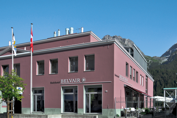 Exterior façade Badehotel Belvair