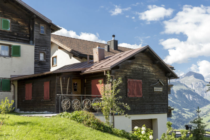 Ferienwohnung Scudera Walder - Ansicht Sommer