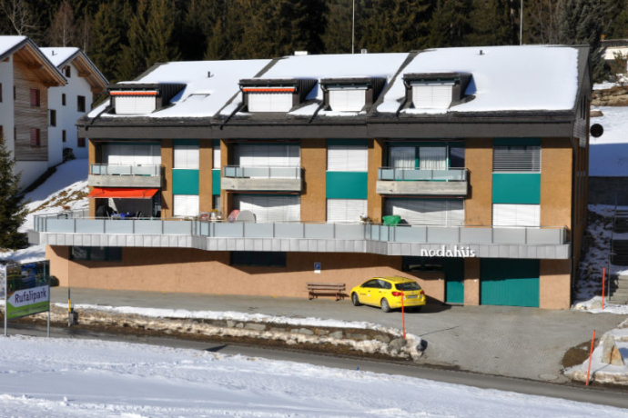 Ferienwohnung Nodahüs Büchel - Ansicht Winter