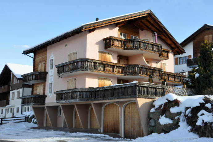 Ferienwohnung St. Anna Baumann, Valata - Ansicht Winter