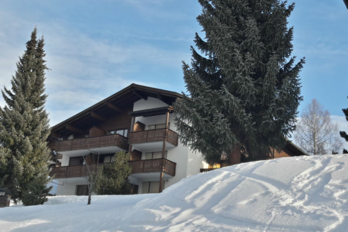 Ferienwohnung Gadastatt - Ansicht Winter