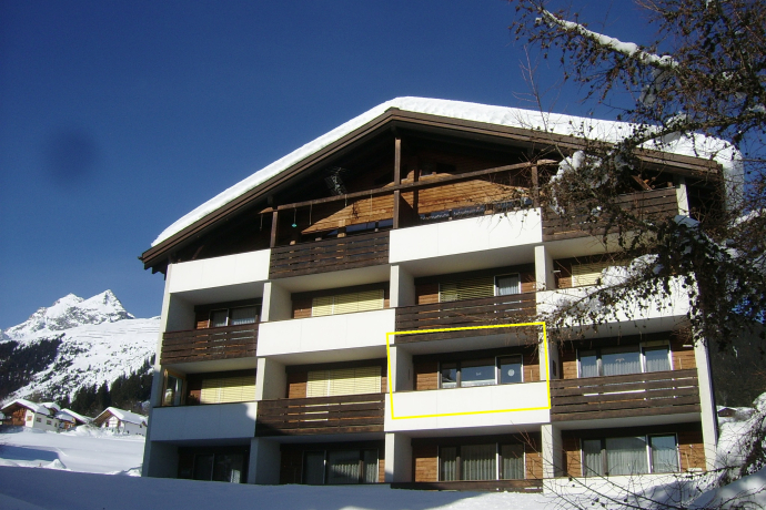 Ferienwohnung Gabriela 22, Brigels, Defuns, Aussenansicht