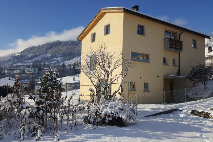 Hausansicht mit Eingang Ferienwohnung