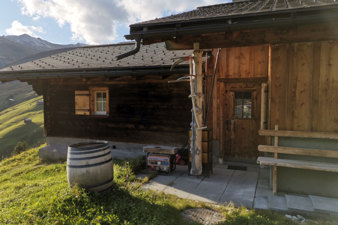 Alphütte Partnun