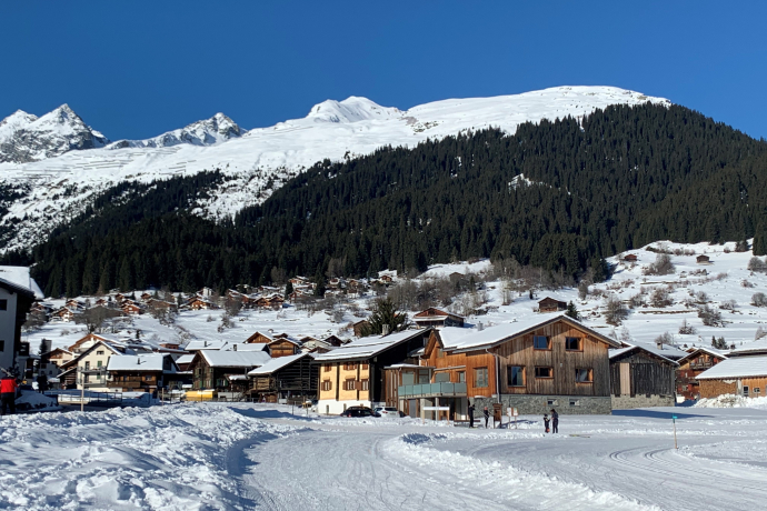 Casa Muoth, Brigels, Bundi, Aussenansicht