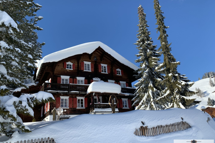 Chalet Riedji Furna Ferien Graubünden