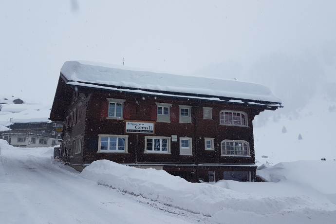 Das Gemsli im Winterwunderland St. Antönien