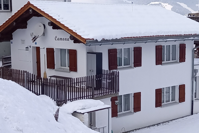 Ferienwohnung Camona - Ansicht Winter