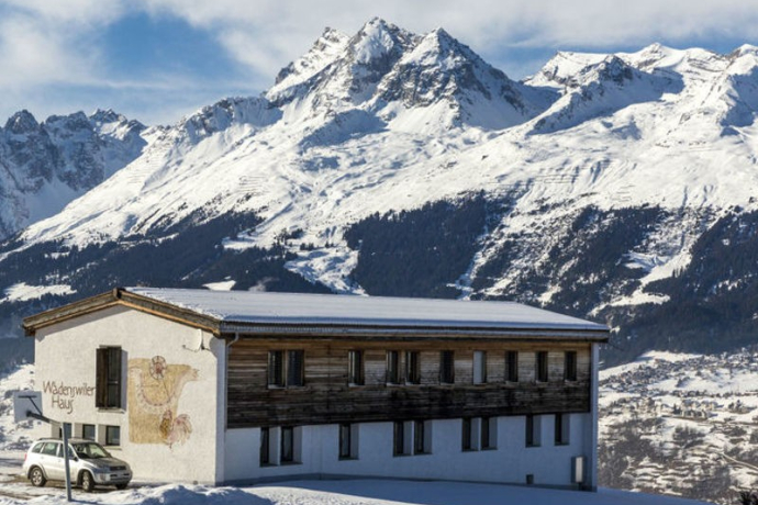 Wädenswilerhaus, Obersaxen-Miraniga - Ansicht Winter