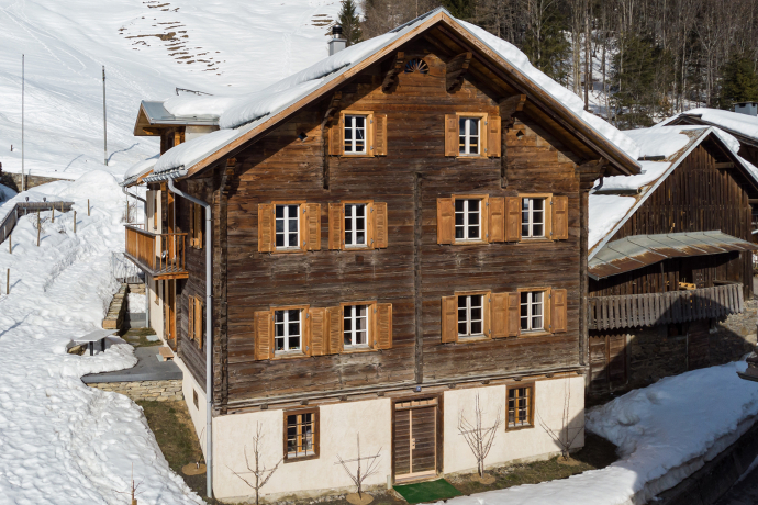Ferienwohnung Wolfensberger - Ansicht Winter