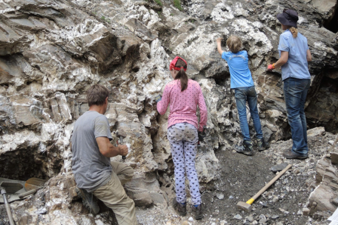 Kristallsuche am Schamserberg