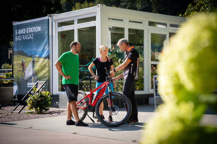 Stazione per e-bike