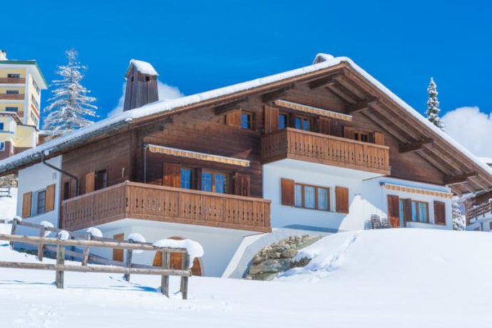 Casa Panorama, Brigels, Kuhn, Aussenansicht