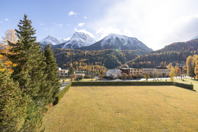 Panoramablick Unterengadiner Bergwelt