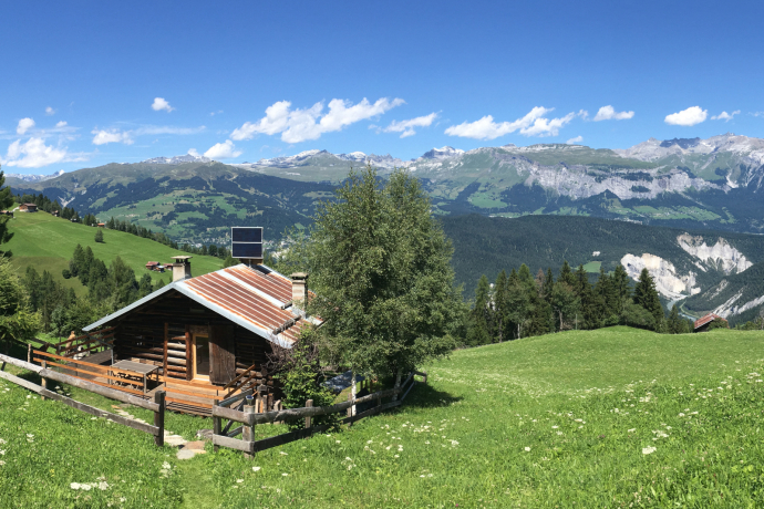 Maiensäss Adlerhorst - Ansicht Sommer