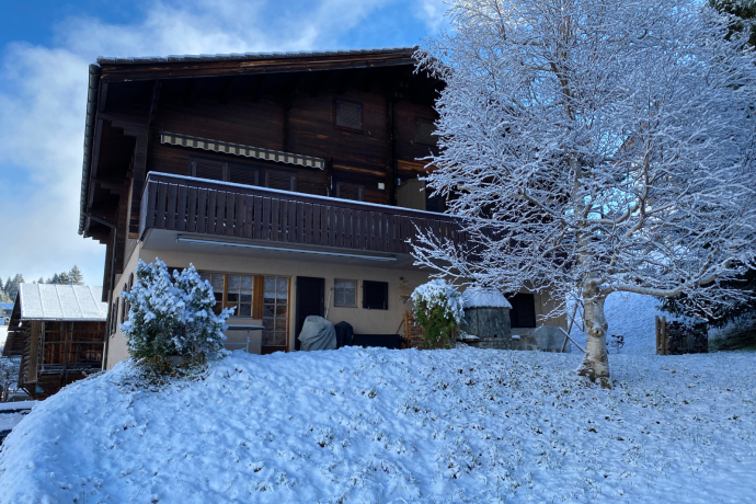 Ferienwohnung Markal, Obersaxen-Meierhof - Exterior Winter