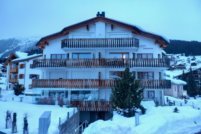 Ferienwohnung Casa Valentina Deflorin, Aussenansicht