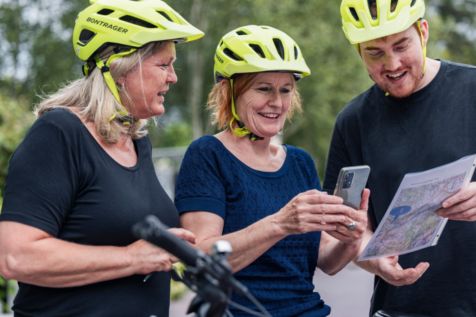 E-Bike GPS Treasure Hunt