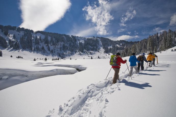 Schneeschuhwanderung am Flumserberg